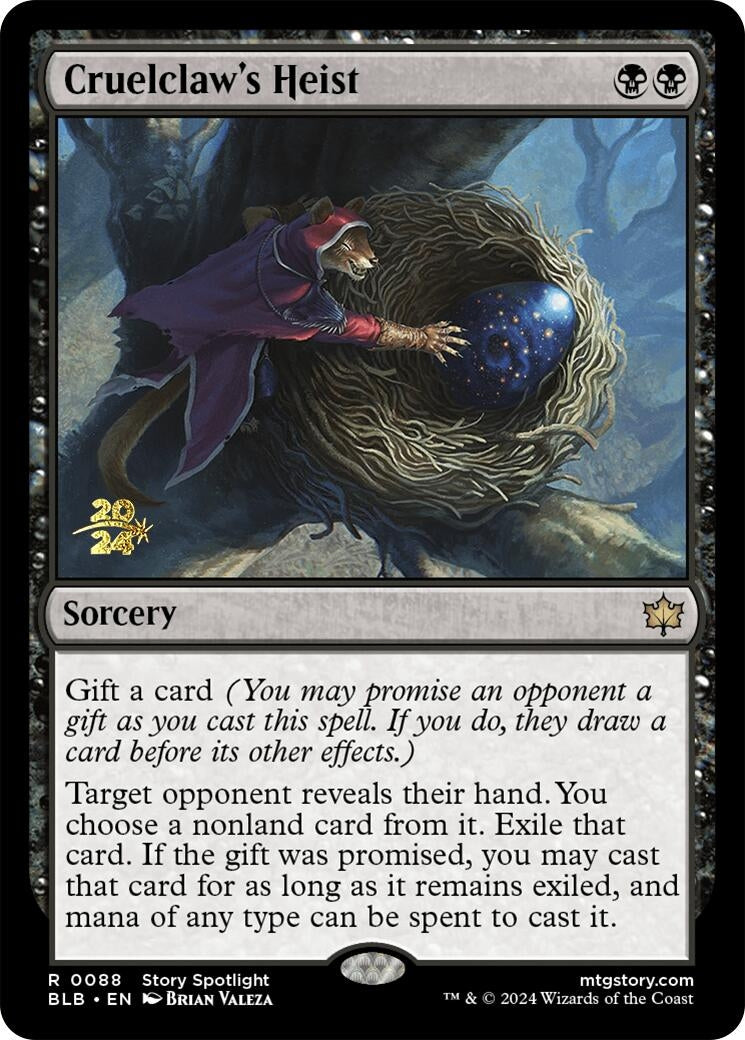 Image for Cruelclaw's Heist (88) (PRE) - Magic: The Gathering
