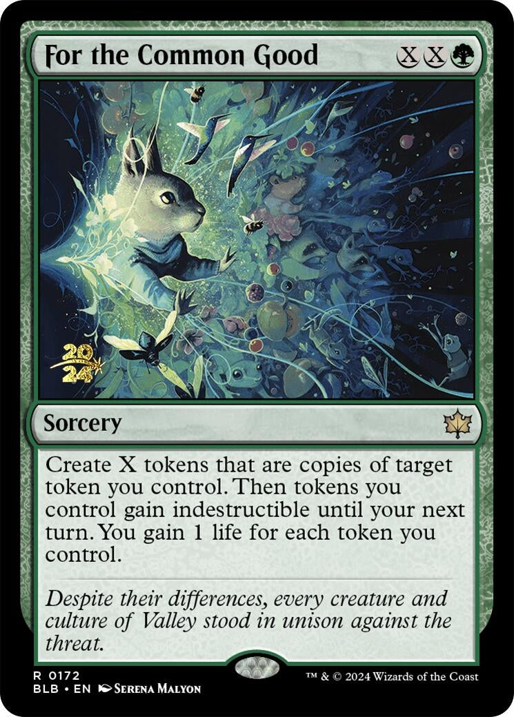 Image for For the Common Good (172) (PRE) - Magic: The Gathering