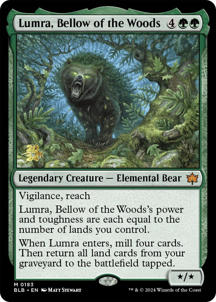 Image for Lumra, Bellow of the Woods (183) (PRE) - Magic: The Gathering