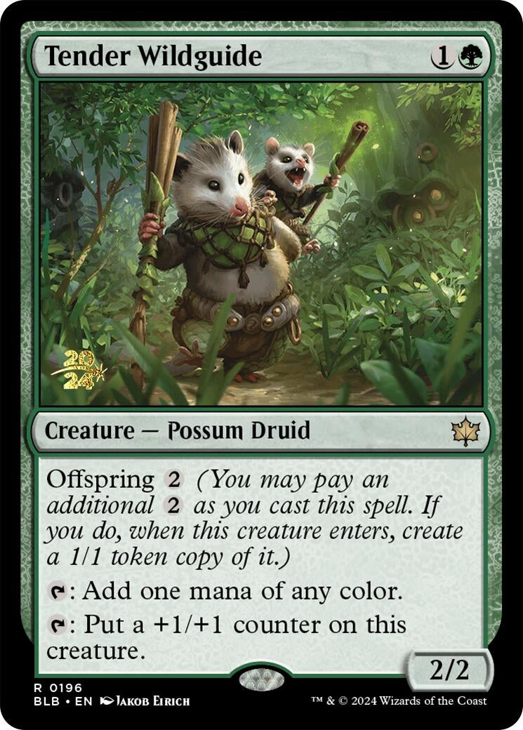 Image for Tender Wildguide (196) (PRE) - Magic: The Gathering
