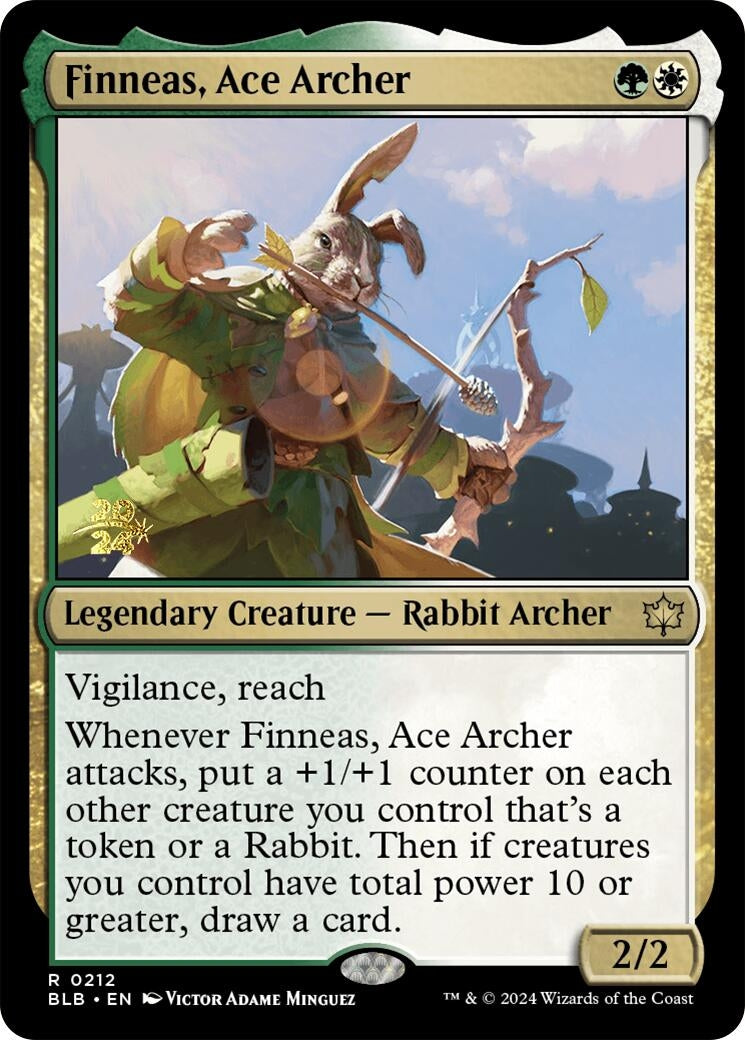 Image for Finneas, Ace Archer (212) (PRE) - Magic: The Gathering