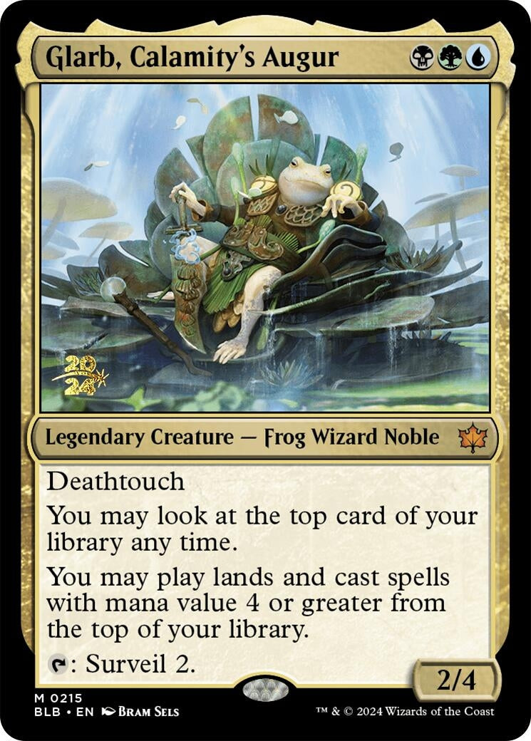 Image for Glarb, Calamity's Augur (215) (PRE) - Magic: The Gathering