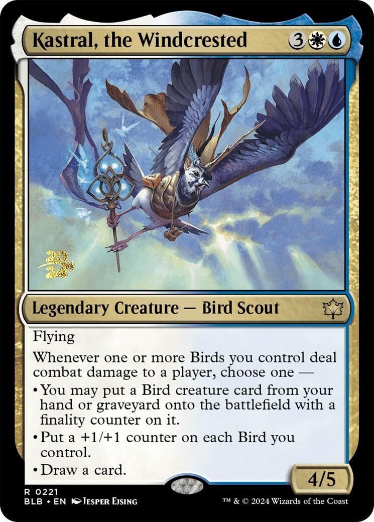 Image for Kastral, the Windcrested (221) (PRE) - Magic: The Gathering