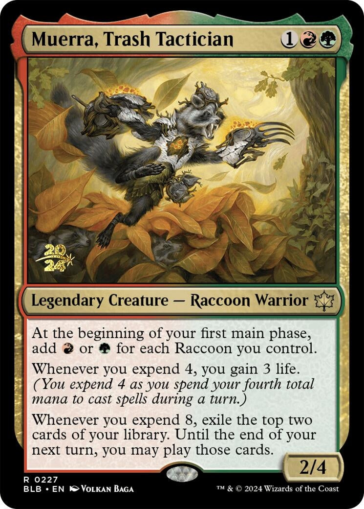 Image for Muerra, Trash Tactician (227) (PRE) - Magic: The Gathering