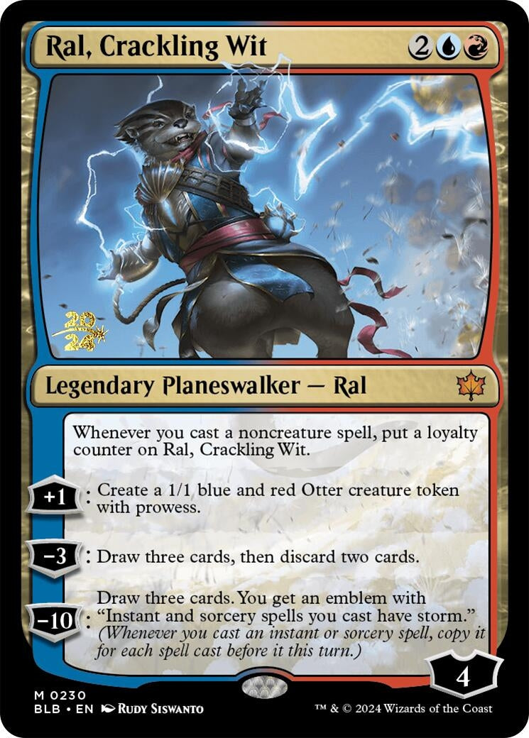 Image for Ral, Crackling Wit (230) (PRE) - Magic: The Gathering