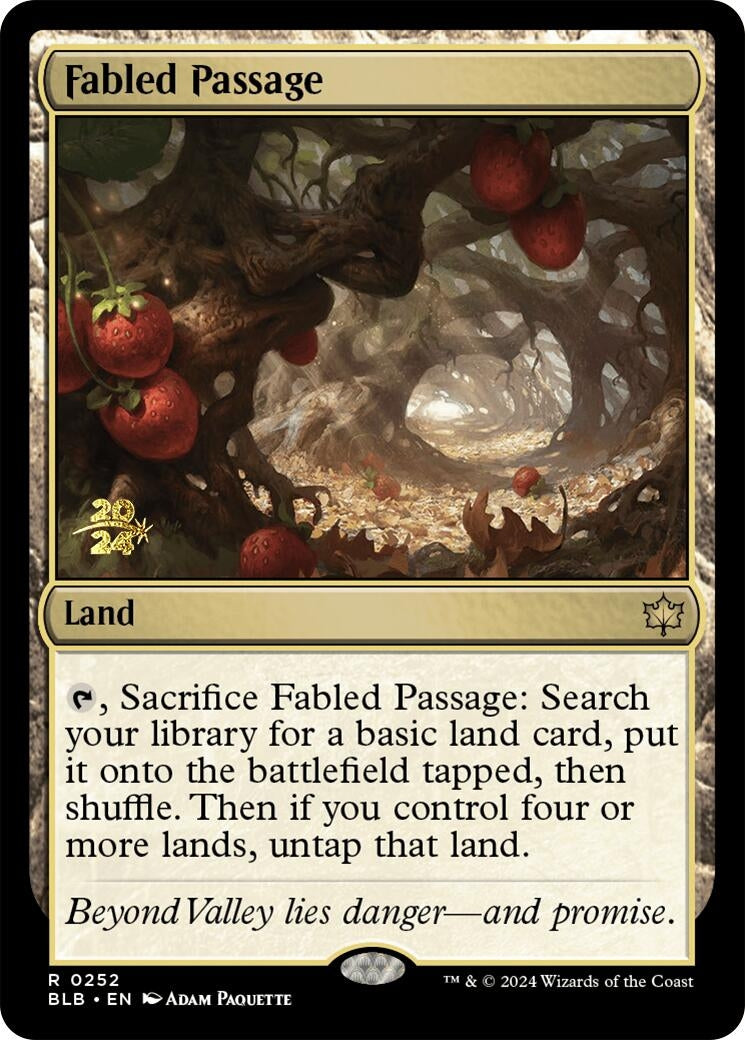Image for Fabled Passage (252) (PRE) - Magic: The Gathering