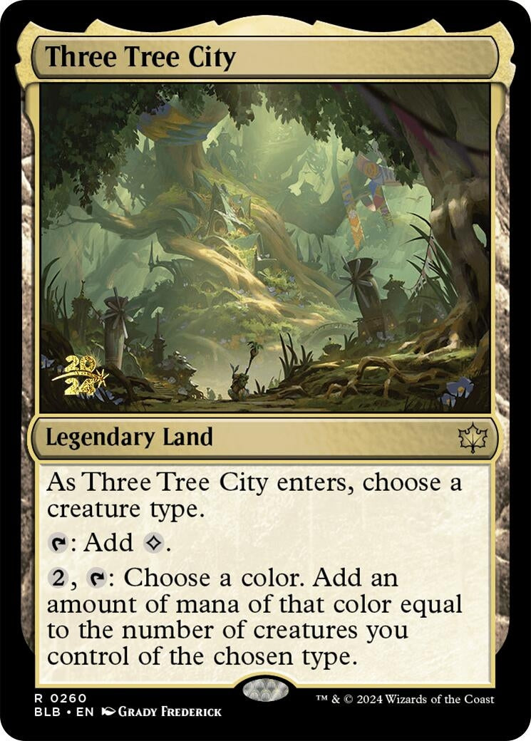 Image for Three Tree City (260) (PRE) - Magic: The Gathering