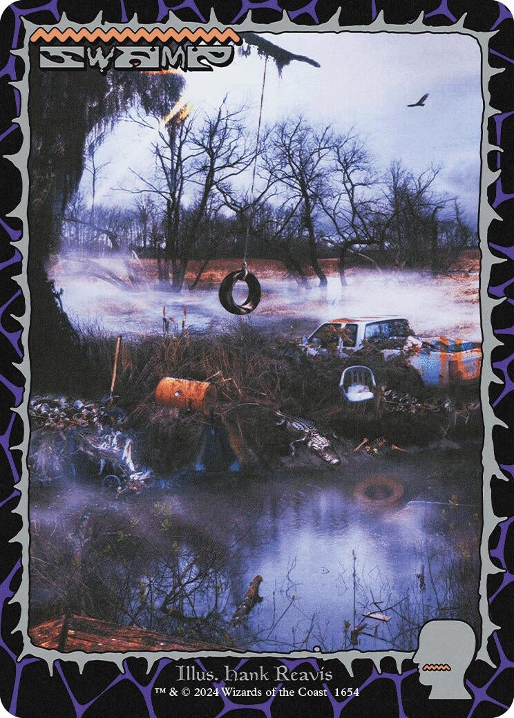 Image for Swamp (1654) (1654) (SLD) - Magic: The Gathering
