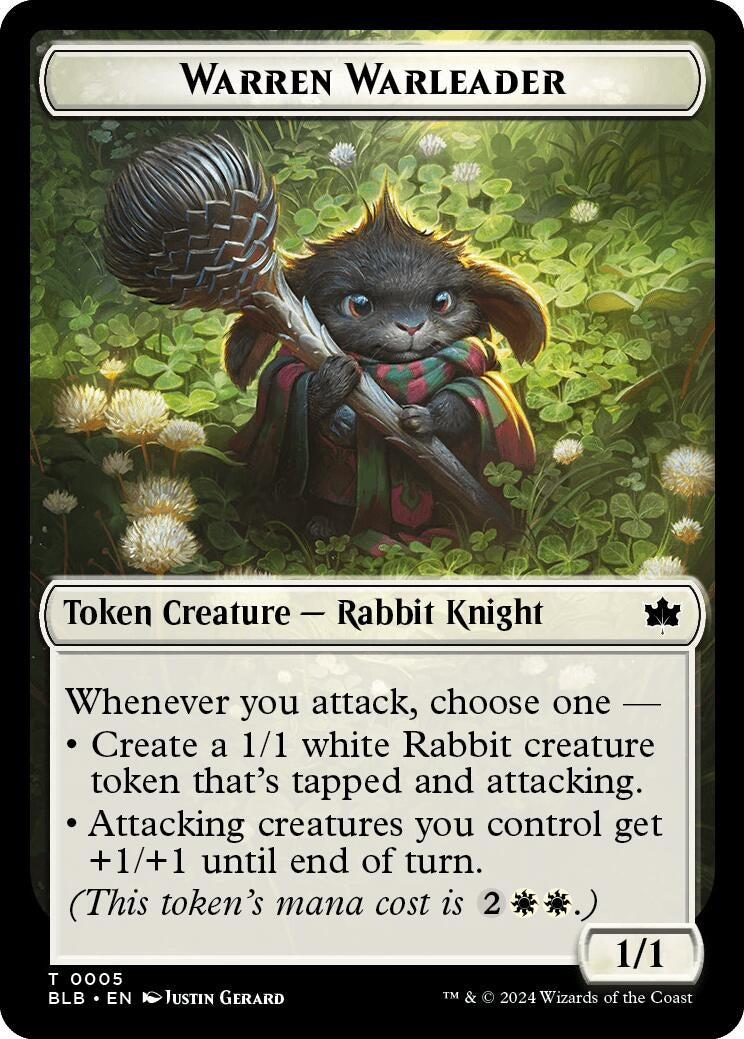 Image for Warren Warleader Token (5) (BLB) - Magic: The Gathering