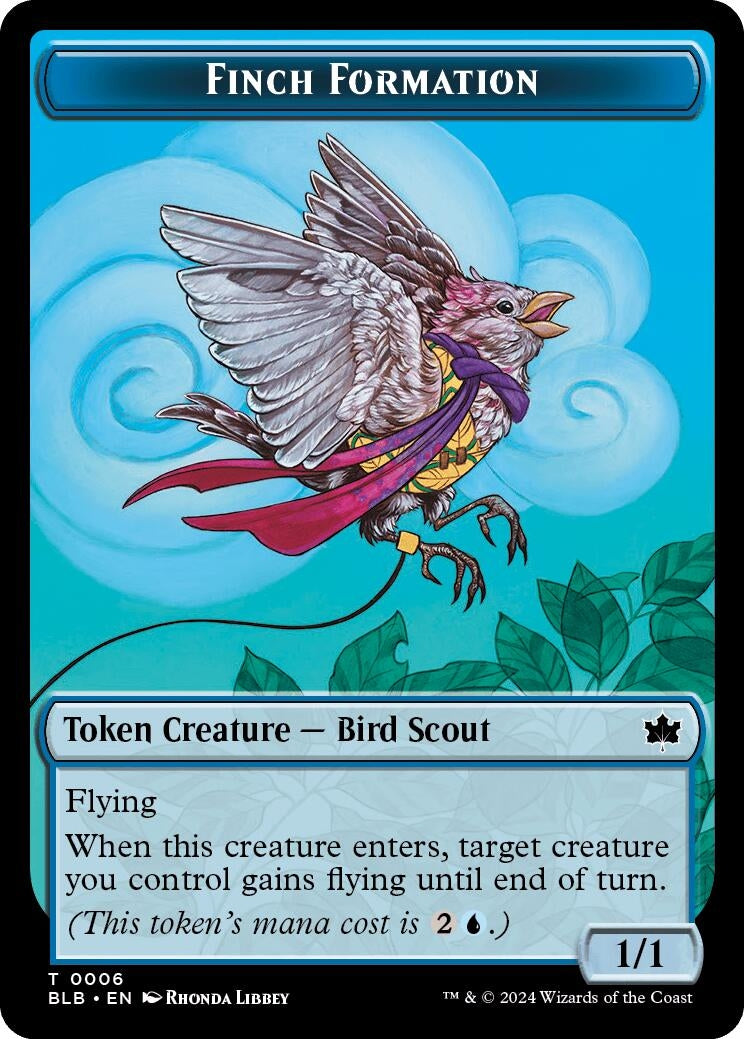 Image for Finch Formation Token (6) (BLB) - Magic: The Gathering