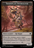 Image for Thornplate Intimidator Token (16) (BLB) - Magic: The Gathering