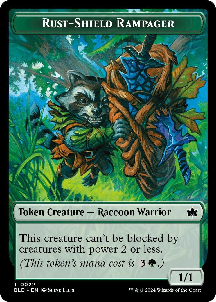 Image for Rust-Shield Rampager Token (22) (BLB) - Magic: The Gathering