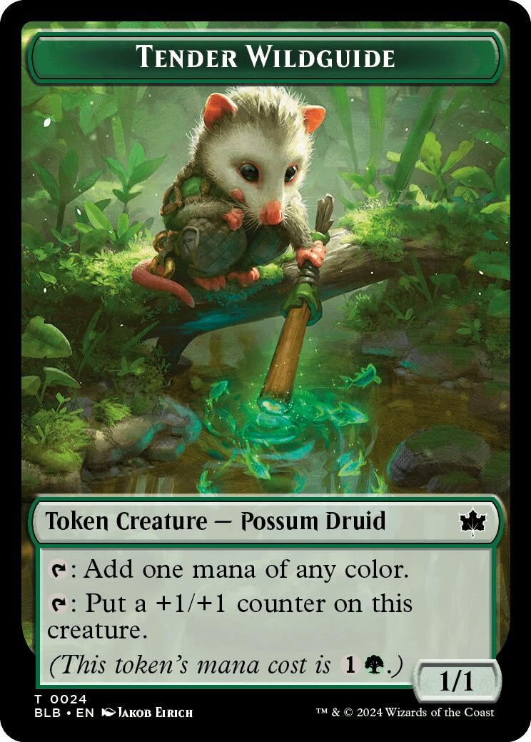 Image for Tender Wildguide Token (24) (BLB) - Magic: The Gathering