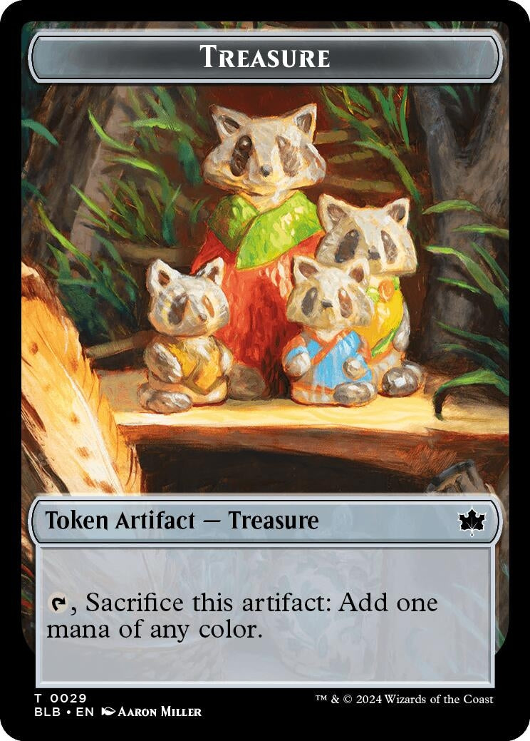 Image for Treasure Token (29) (BLB) - Magic: The Gathering