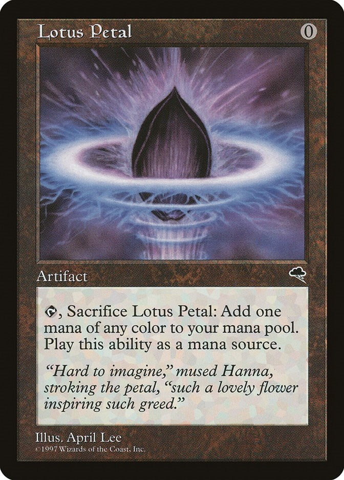 Image for Lotus Petal (294) (TMP) - Magic: The Gathering