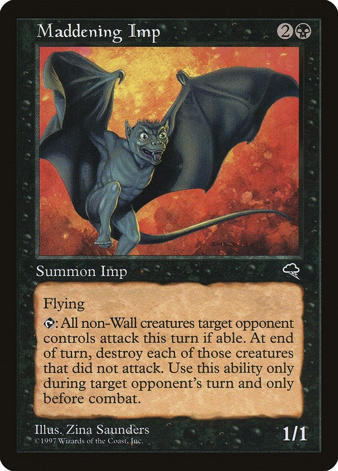 Image for Maddening Imp (143) (TMP) - Magic: The Gathering