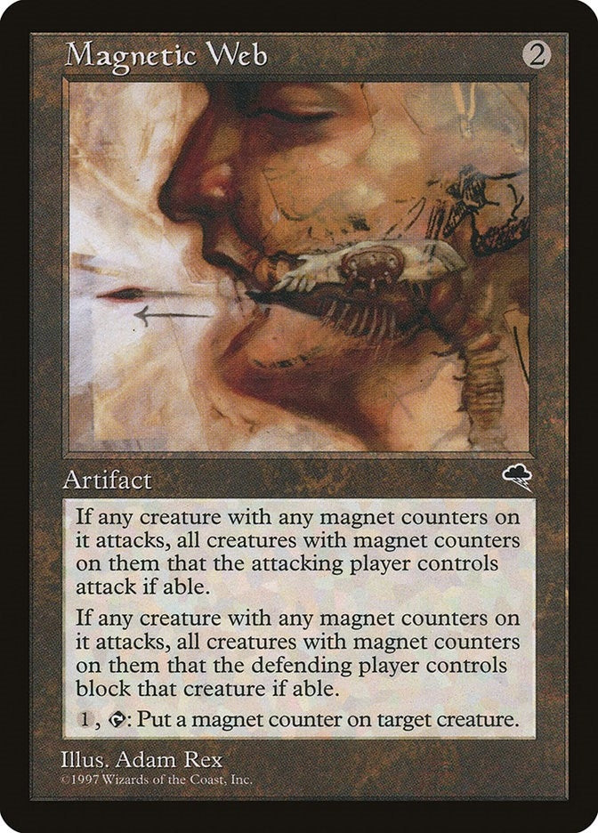 Image for Magnetic Web (295) (TMP) - Magic: The Gathering