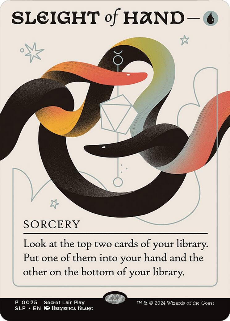 Image for Sleight of Hand (25) (PTP) - Magic: The Gathering