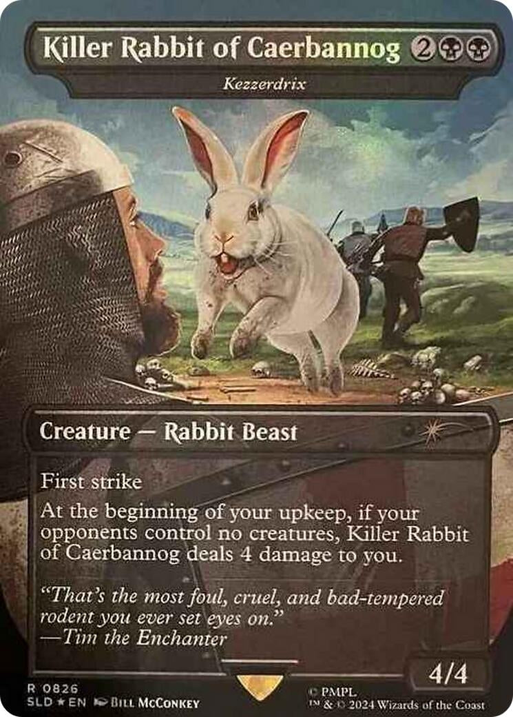 Image for Killer Rabbit of Caerbannog - Kezzerdrix (826) (SLD) - Magic: The Gathering