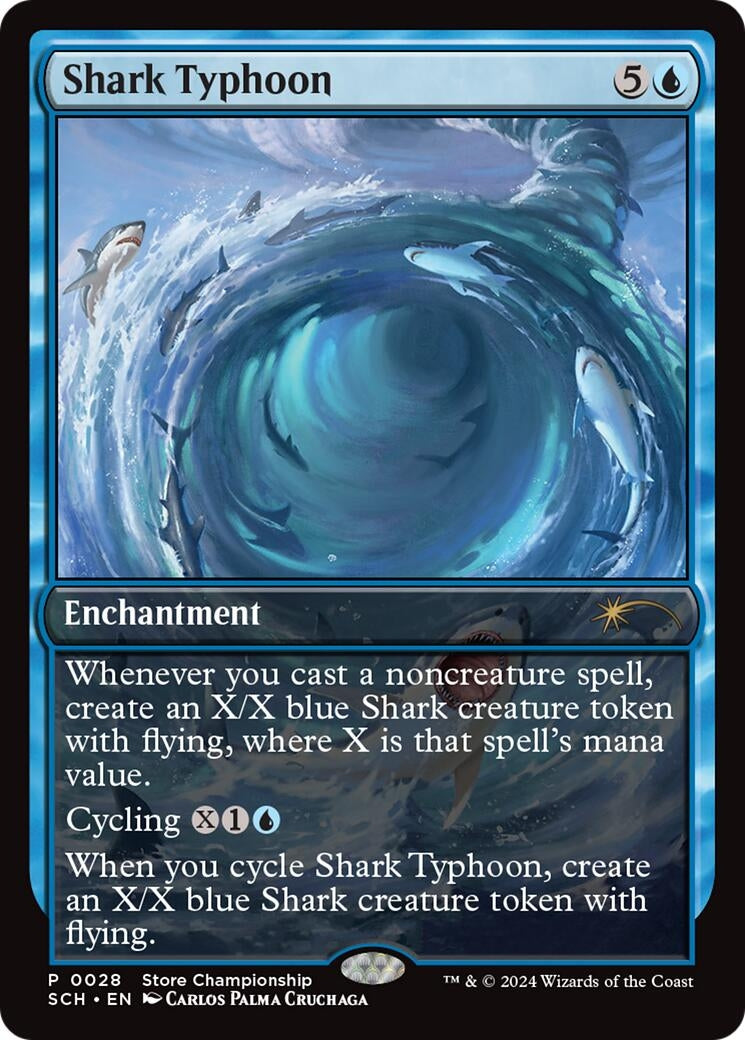 Image for Shark Typhoon (28) (GAME) - Magic: The Gathering