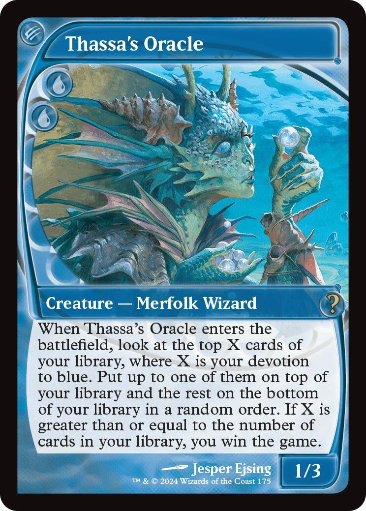 Image for Thassa's Oracle (Future Sight) (175) (MB2) - Magic: The Gathering