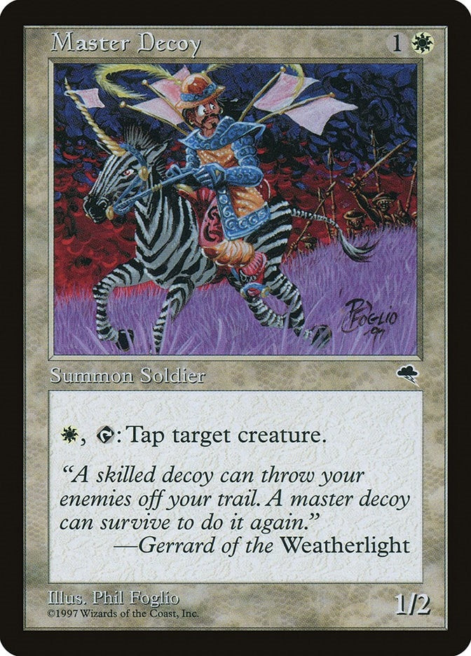 Image for Master Decoy (29) (TMP) - Magic: The Gathering