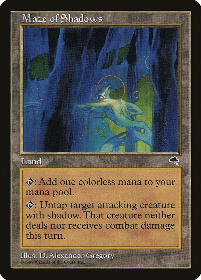 Image for Maze of Shadows (319) (TMP) - Magic: The Gathering