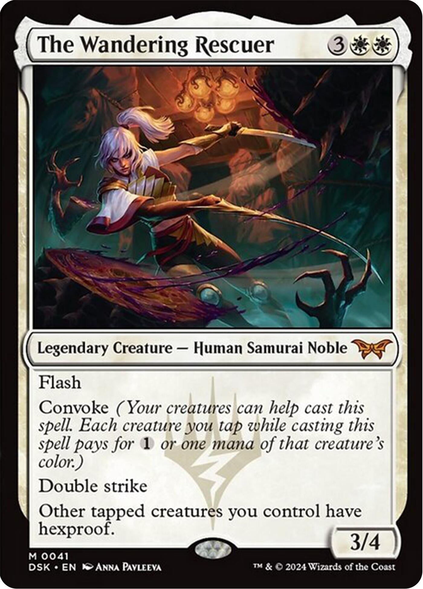 Image for The Wandering Rescuer (41) (DSK) - Magic: The Gathering