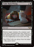 Image for Come Back Wrong (0292) (292) (DSK) - Magic: The Gathering