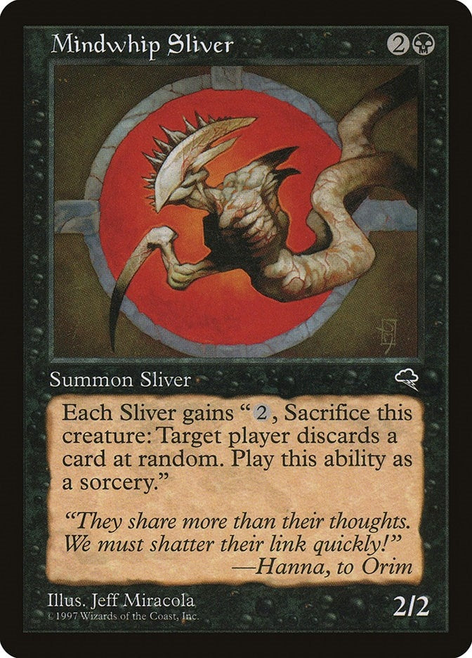 Image for Mindwhip Sliver (145) (TMP) - Magic: The Gathering