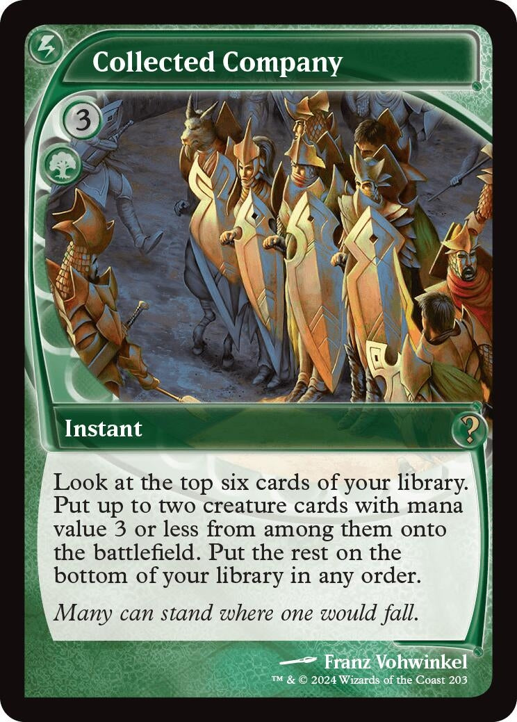 Image for Collected Company (Future Sight) (203) (MB2) - Magic: The Gathering