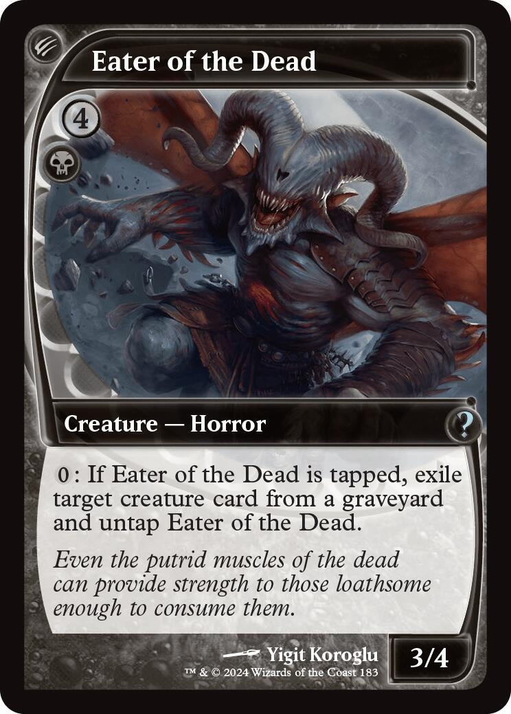 Image for Eater of the Dead (Future Sight) (183) (MB2) - Magic: The Gathering
