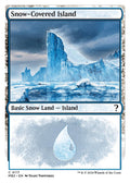 Image for Snow-Covered Island (White Border) (117) (MB2) - Magic: The Gathering