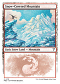 Image for Snow-Covered Mountain (White Border) (119) (MB2) - Magic: The Gathering