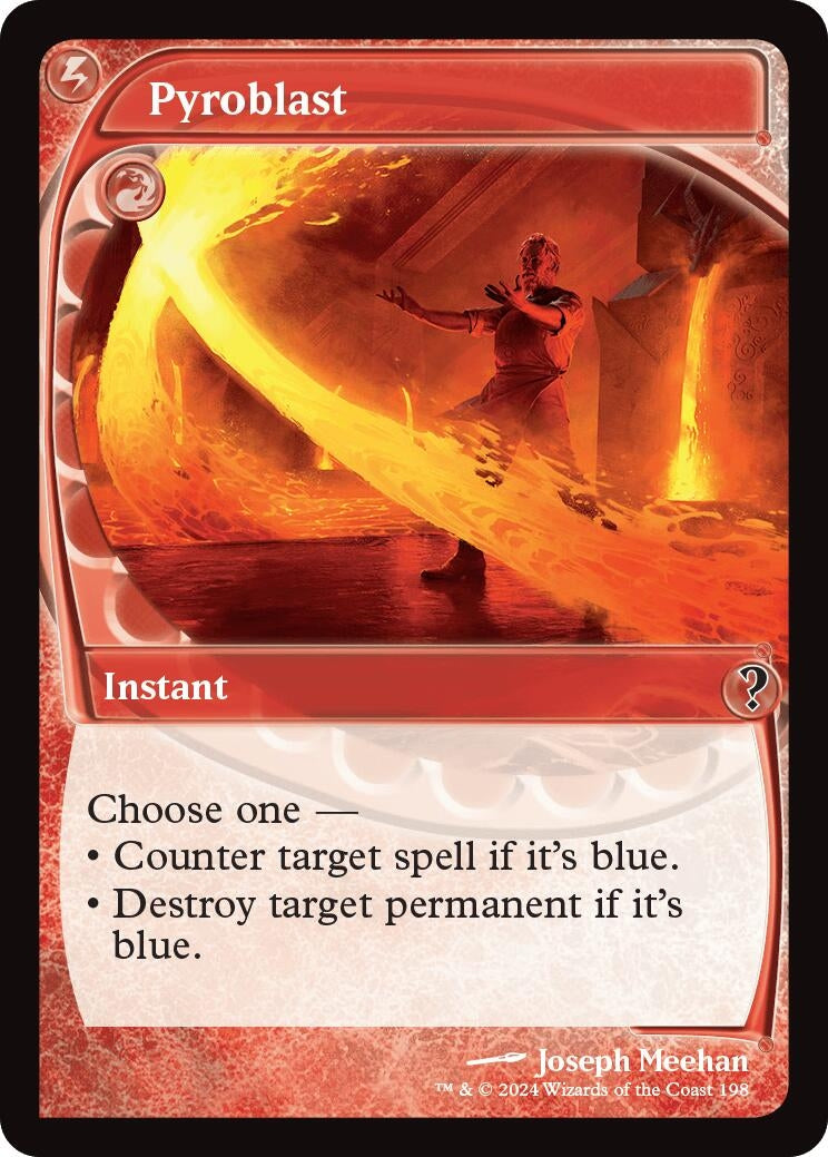 Image for Pyroblast (Future Sight) (198) (MB2) - Magic: The Gathering