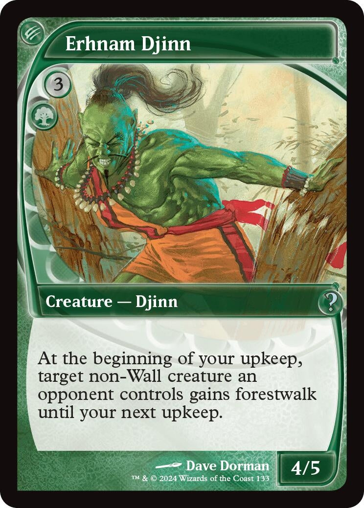 Image for Erhnam Djinn (Future Sight) (133) (MB2) - Magic: The Gathering