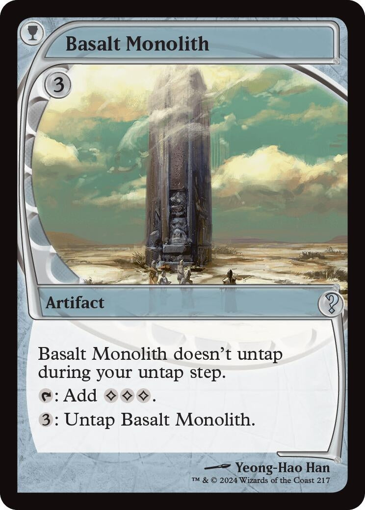 Image for Basalt Monolith (Future Sight) (217) (MB2) - Magic: The Gathering