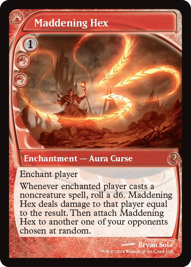 Image for Maddening Hex (Future Sight) (195) (MB2) - Magic: The Gathering