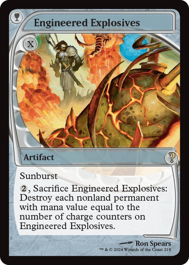 Image for Engineered Explosives (Future Sight) (218) (MB2) - Magic: The Gathering