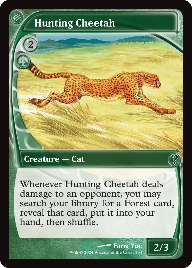 Image for Hunting Cheetah (Future Sight) (134) (MB2) - Magic: The Gathering