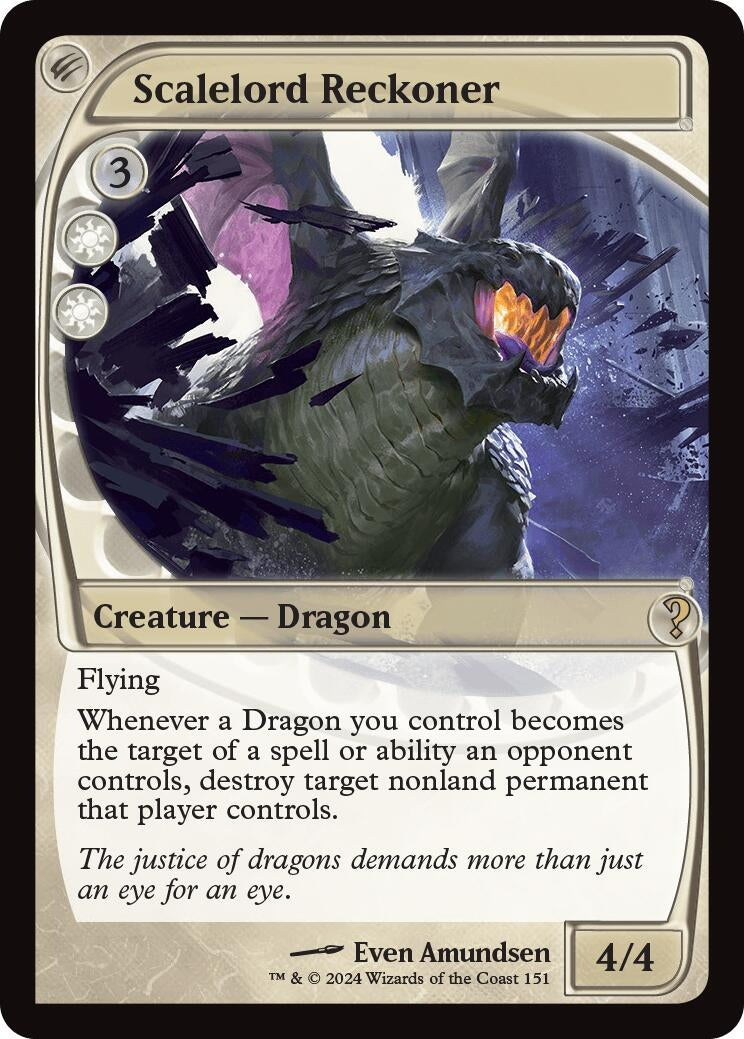 Image for Scalelord Reckoner (Future Sight) (151) (MB2) - Magic: The Gathering