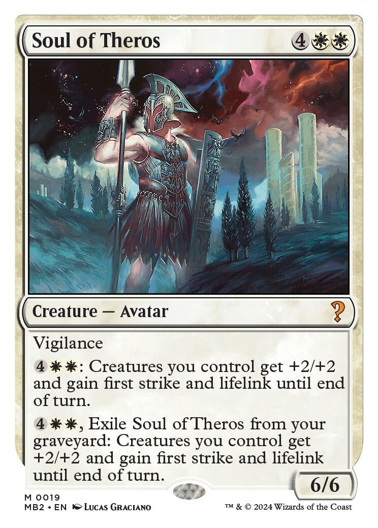 Image for Soul of Theros (White Border) (19) (MB2) - Magic: The Gathering