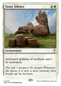 Image for Stony Silence (White Border) (21) (MB2) - Magic: The Gathering