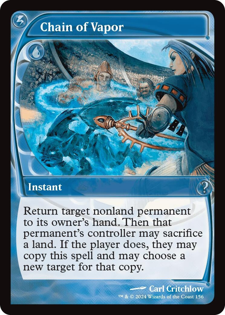 Image for Chain of Vapor (Future Sight) (156) (MB2) - Magic: The Gathering