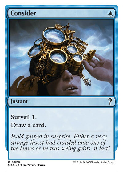 Consider (White Border) (25) (MB2)
