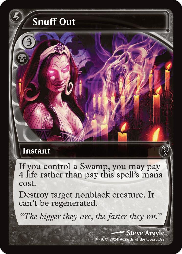 Image for Snuff Out (Future Sight) (187) (MB2) - Magic: The Gathering