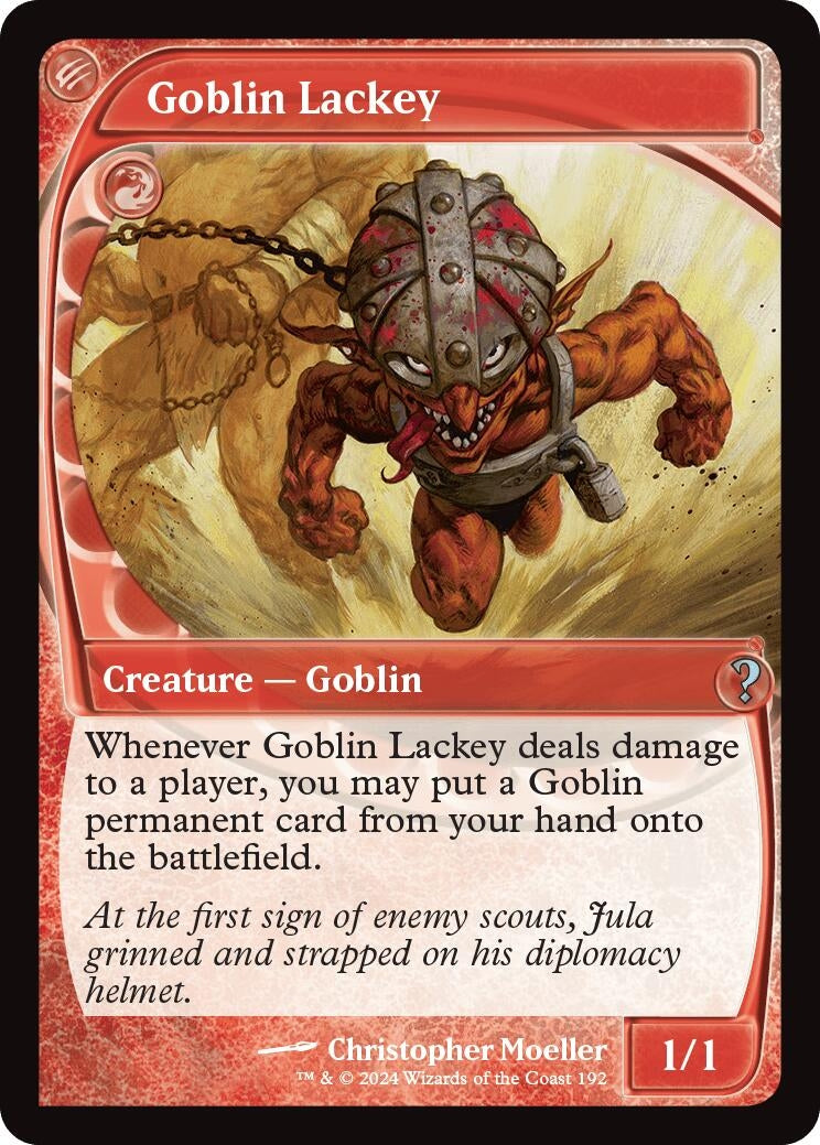 Image for Goblin Lackey (Future Sight) (192) (MB2) - Magic: The Gathering