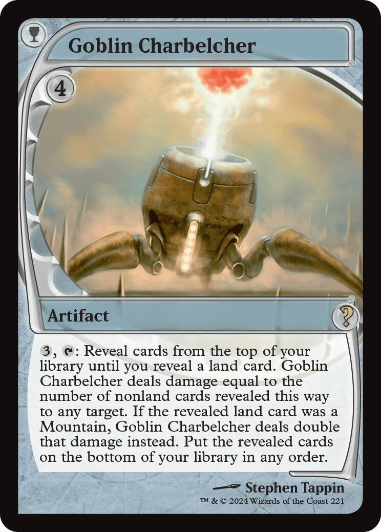 Image for Goblin Charbelcher (Future Sight) (221) (MB2) - Magic: The Gathering