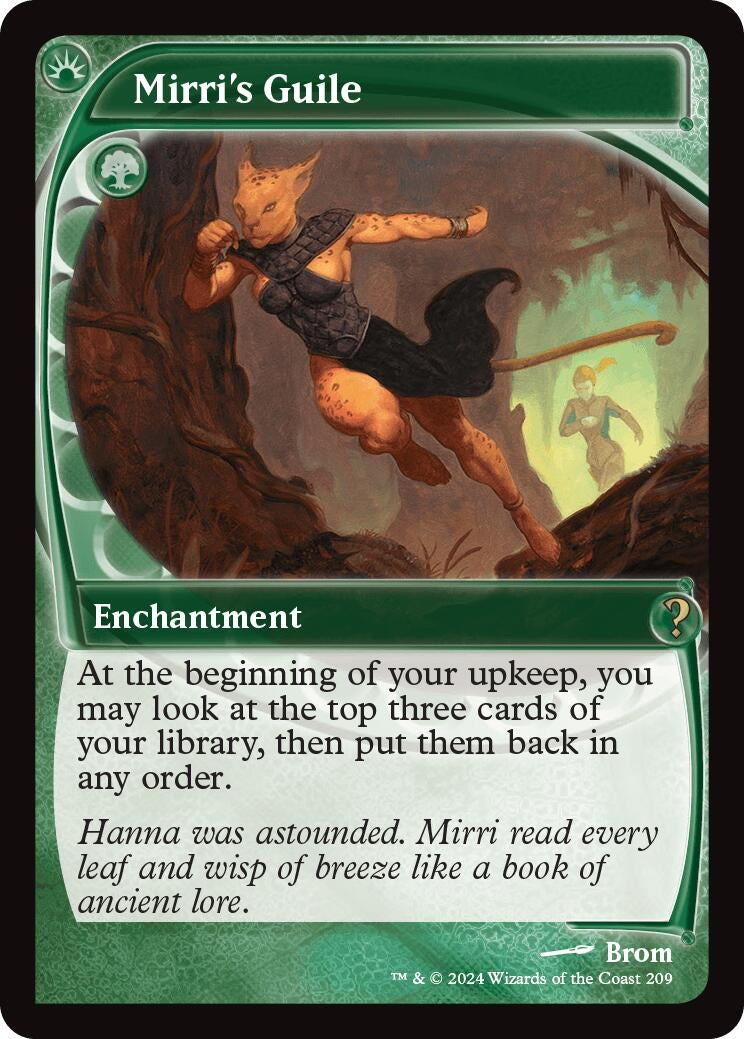 Image for Mirri's Guile (Future Sight) (209) (MB2) - Magic: The Gathering
