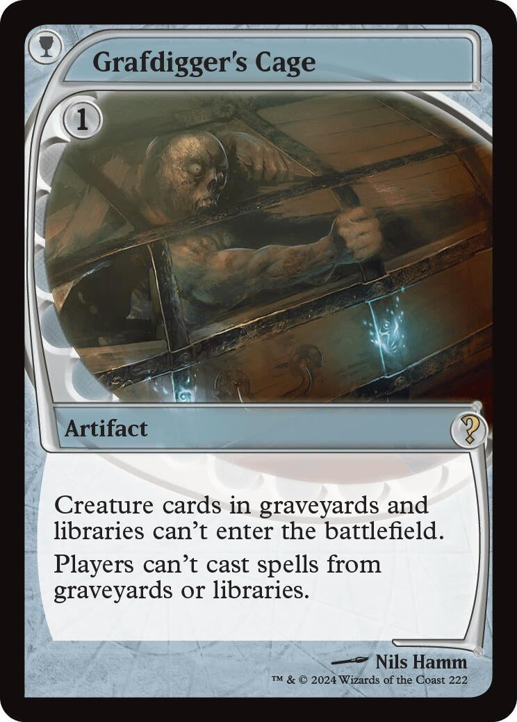 Image for Grafdigger's Cage (Future Sight) (222) (MB2) - Magic: The Gathering